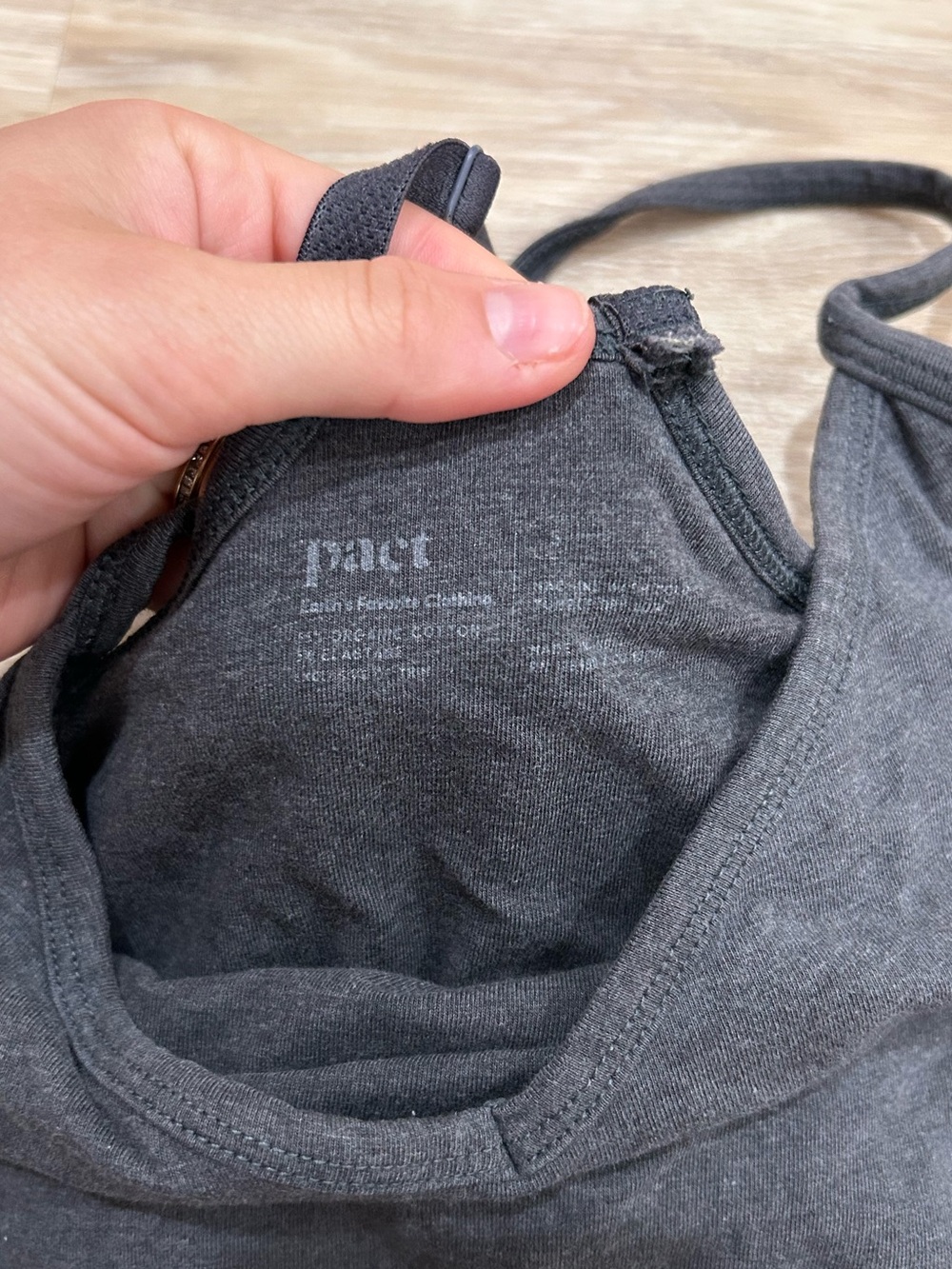 Pact V neck Tank - Picture 4 of 6